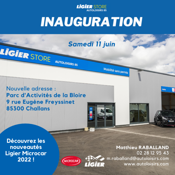 inauguration Ligier Store