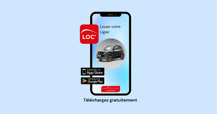 Interface de l'application